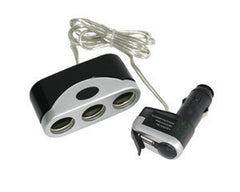 3 Way Socket with USB Port