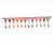 12" Strip Euro Flags