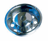 Stainless Steel 22.5" Rear Wheel Liner - No Nuts